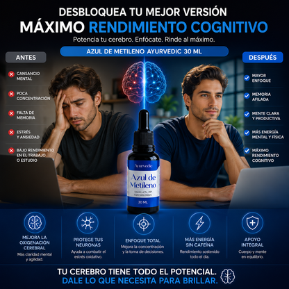 🔵 BlueCell™ Elite | Azul de Metileno Premium 30 ml